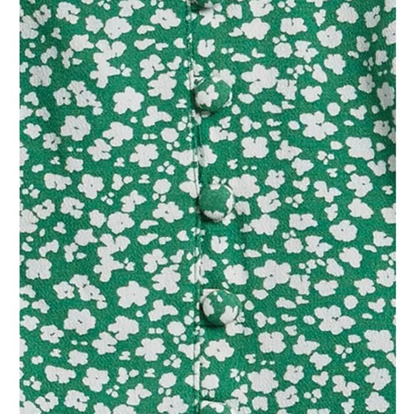 NWT Banana Republic Green Cropped Tank | L - Picture 5 of 8